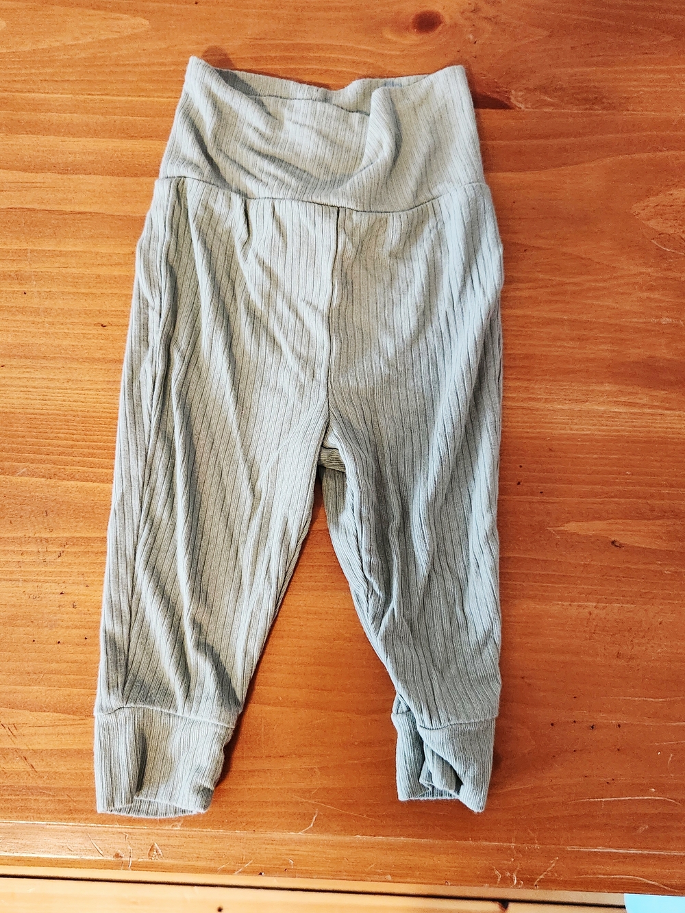 Carter's 6 Month Bamboo Ribbed Joggers in Sage